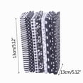 thumbnail image 3 of Clearance! Diy Knitting Diy Clearance Sale! Cotton Crafts Fabric Bundle Patchwork Squares Quilting Sewing Patchwork Diy 7Pcs, Art Cotton Black 25cm*25cm, 3 of 5