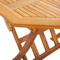 thumbnail image 5 of vidaXL Folding Garden Table 90x75 cm Solid Acacia Wood, 5 of 5