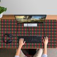 thumbnail image 4 of Long Mouse Pads for Desk,Multicolor Christmas Pattern Desk Mats on Top Of Desks, Desk Mouse Pad Extra Large with 3mm Non-Slip Base and Stitched Edge for Gaming,Office,Work,Home 47.3x23.6in, 4 of 5
