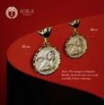 thumbnail image 5 of Ioka-14K Yellow Gold Angel Religious Charm Pendant with 0.5mm Box Chain Necklace - 22", 5 of 7