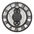 thumbnail image 4 of jesticaly Horloges Rondes Décoratives à Quartz de 12 Pouces Horloge d'Extérieur Mur Bleu Pièce, 4 of 6