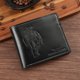 thumbnail image 1 of Tonnylam Cartera de cuero suave de PU para hombre con ranuras para múltiples tarjetas Cartera cruzada de negocios de moda, 1 of 8