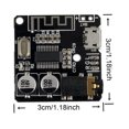 thumbnail image 4 of Cateissary Placa amplificadora de sonido estéreo compatible con Bluetooth, módulo de amplificador, manualidades DIY Electrónica miscelánea, 4 of 6