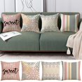 thumbnail image 3 of sunsanly Pillow Cover Printed Pillowcase Decoration Geometric Pattern Wear Resistant Non-Fading Washable Luxury Sofa Cushion Cover, 3 of 8