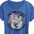thumbnail image 3 of Disney Princess - Princesses Stick Together - Women's Short Sleeve Graphic T-Shirt, 3 of 5