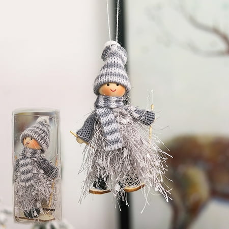 

TALKVE Simple lightweight and wear resistant Christmas Angel Ornament Christmas Tree Hanging Decoration Pendant G Ift