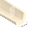 thumbnail image 4 of Unique Bargains Protège-Coins Protecteurs de Bords 6,56 Pi (2 m), Paquet Pare-Chocs de Sécurité en Mousse en Forme de L, Beige, 4 of 5
