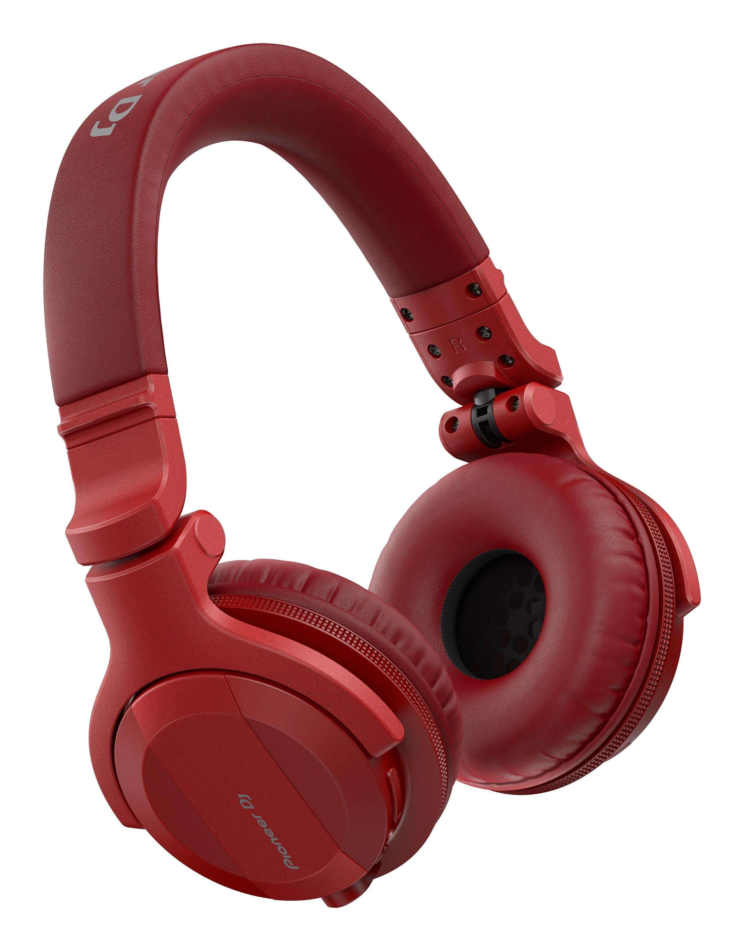 Pioneer DJ HDJ-CUE1BT DJ Headphones With Bluetooth Red