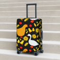 thumbnail image 6 of Gukieu Farm Goose Print Suitcase Protective Cover, Elastic Zipper Buckle Suitcase Protective Cover, Suitable for Travel, Business Trip-Large, 6 of 7