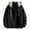 Black, variant on Men's Denim Jackets Mens Spring and Autumn Leisure Solid Color Buckle Hooded Denim Jacket Coat Black L