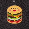 thumbnail image 4 of Inktastic Hamburger Kawaii Boys or Girls Baby Bodysuit, 4 of 5