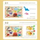 thumbnail image 5 of Juegos de clasificación de colores magnéticos Montessori, tablero de laberinto, bolígrafo, juegos de cuentas móviles, Control de madera, juego sensorial, juguetes educativos para niños, 5 of 6
