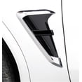 thumbnail image 4 of 2 Pzas ABS Cromados Aptos para BMW X3 G01 2018 2019 2020 2021 2022 Aptos para BMW X4 G02 2019 2020 2021 con Cubierta de Salida de Ventilación de Aire con Guardabarros Lateral con logo X3 X4, 4 of 11