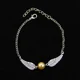 thumbnail image 3 of Pulsera de Harry Potter chapada en oro de aleación ajustable, cadena de Snitch dorada, brazalete con alas, regalo de decoración, 3 of 4