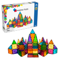 thumbnail image 1 of MAGNA-TILES Classic 74-Piece Magnetic Construction Set, The ORIGINAL Magnetic Building Brand, 1 of 6
