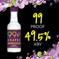 thumbnail image 2 of 99 Brand Grape Liqueur, 50ml Liquor, 49.5% Alcohol, 2 of 10