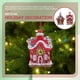 thumbnail image 4 of unbranded 2Ud Adorno Colgante Casa En Resina Multicolor Para Árbol Y Fiesta, 4 of 6