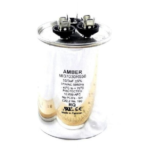 Rheem Furnace Parts 43-25133-28 - Capacitor - 55/3/370 Dual Round