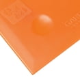 thumbnail image 4 of Plastic Scraper Putty Spatula Spreader Smoothing Tool for Paint Wall Treatment Windshield 5.5" Orange 2 Pcs, 4 of 6