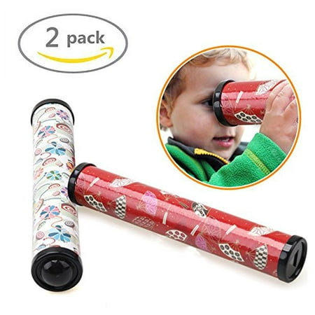 Johouse Crystal Kaleidoscope Magic Kaleidoscope Best Gift for Halloween Party Favor Children, 8 Inch, 2 (Best Party Favors For 4 Year Olds)