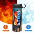 thumbnail image 6 of Pofeuu Moonlit Night Sky Wolf Print 18oz Sports Insulated Kettle, Sports Bottle Water Bottles For Men Women For Gym Hiking Camping Running Mountain Bike Outdoor Sports, 6 of 8