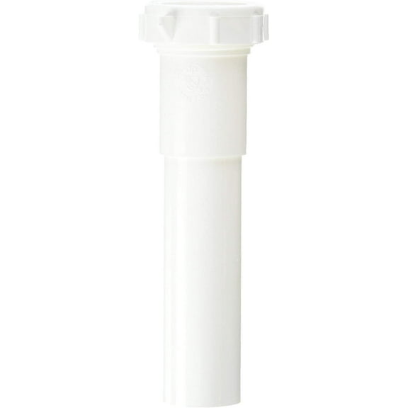 Plumb Pak Extension Tube - Easy Installation - 1-1/4-Inch by 6-Inch, White, Plastic