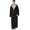 Black, variant on AMITOFO Long Robes for Men with Hood & Pockets,Soft Plush Full Length Hooded Bathrobe Winter Warm Fleece Sleepwear Shawl Collar Housecoat ,Size M-XXL & Gray