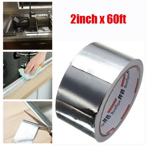 Aluminium Foil Duct Repairs Adhesive Sealing Tape Thermal Resist Duct Repairs Tool Aluminum Air Duct Tape Sealing and Patching Moisture Barrier