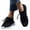 Z03-Black, variant on Bmisegm Women's Fashion Casual Mesh Breathable Lace up Sneakers Loafers ShoesCasual Shoes for Women Red 41