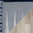 thumbnail image 4 of SAFAVIEH Evoke Keisha Abstract Area Rug, Royal/Ivory, 6'7" x 9', 4 of 6