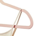 thumbnail image 6 of (2 pack) Better Homes & Gardens Velvet Clothing Adult Hangers, 30 Pack, Pink, Space Saving, 6 of 8