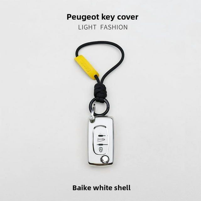 Car Key Fob Cover Case Protector For Peugeot 308 Key Fob Cover 307 E2008 4008 301 508L 408X Key Case