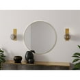 thumbnail image 3 of Gild Design House Noelle Metal and Glass Gold Wall Sconce, 3 of 5