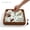 Blue+White, variant on Square Keys Tray Woven Decorative Tray with Shell Inlay Woven Coffee Table Centerpiece Decor Bathroom Storage Holder for Living Room Dining Room Vanity