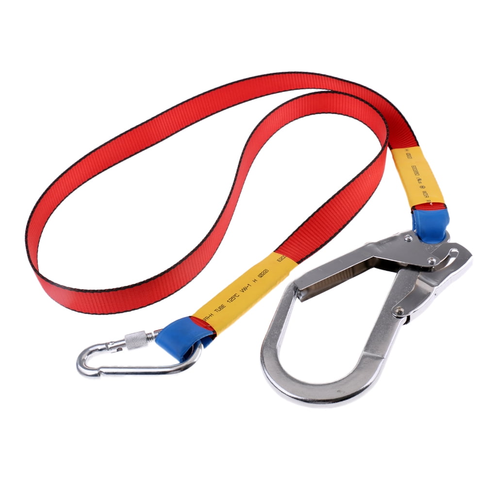 Safety Lanyard Outdoor Climbing Harness Belt Lanyard Fall Rope With 