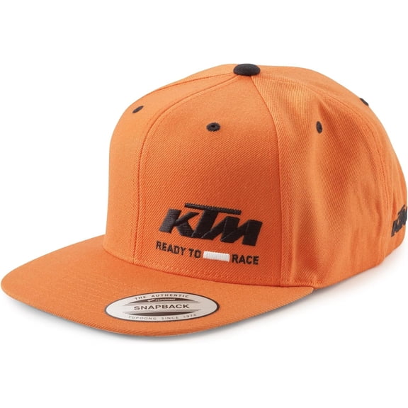 Genuine KTM Team Snapback Cap Orange
