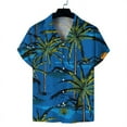 thumbnail image 3 of Camisas de playa con puesta de sol de verano 2024, camisas de moda hawaianas con flores para hombre y mujer, camisa de manga corta con solapa estampada en 3D, ropa de calle, 3 of 5