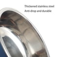 thumbnail image 6 of Clearance! Cat Dog Bowl Stainless Steel Cat Bowls Puppy Cat Feeder Non-slip Crash Cats ​Food Bowl Gray L, 6 of 7