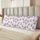 thumbnail image 2 of Balery Pink Butterflies (2) Funda Protectora para Almohada Corporal de Algodón Hipoalergénico con Cierre(55 x 21 pulgadas), Almohadas No Incluidas, 2 of 7