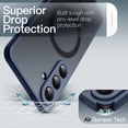 thumbnail image 4 of JETech Magnetic Case for Samsung Galaxy S26 Plus, Translucent Matte Back Shockproof Cover (Storm Blue), 4 of 7