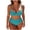 Sky Blue, variant on TAGOLD Womens Bikinis Set Solid Color 2 Piece Split Bikini Swimsuit Trunks Soft Breathable Summer Beach