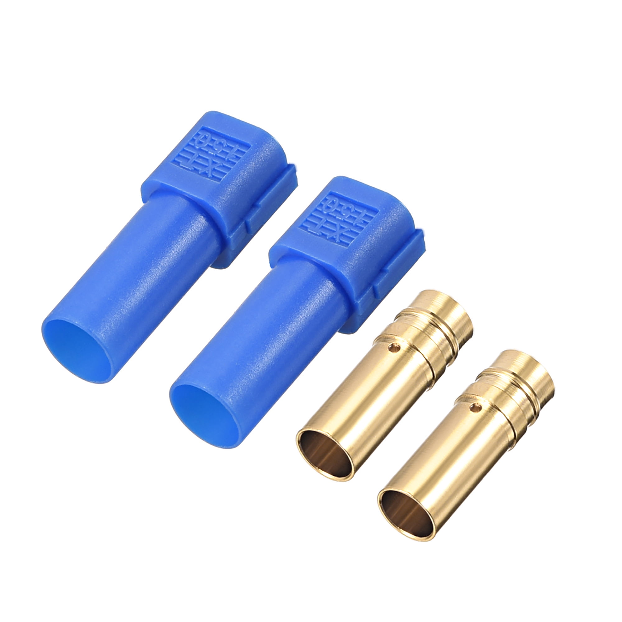 2 Pairs 6MM Bullets Connectors Banana Plugs Female Plug with Housing