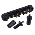 thumbnail image 4 of Shenzhuyue Adjustable Roller Saddle Bridge Tailpiece for Lp Electric Guitar Replacement Black, 4 of 9