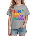 thumbnail image 1 of Camiseta de Manga Corta Linda para Niños Unisex Gráfica Tee de la Escuela de la Temporada, Camisetas de Manga Corta para Niñas, 1 of 9