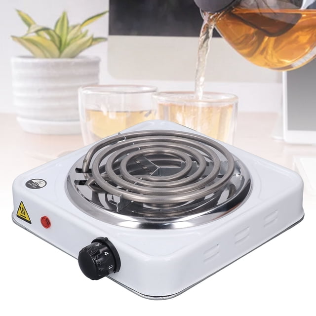Estufa Eléctrica Portátil, Quemador En Espiral Simple De Encimera, Multifuncional, Eficiente, 1500W Para El Hogar