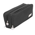 thumbnail image 1 of Pencil Pouch, Black Stylish Large Capacity Pencil Case  for Office for Home, 1 of 7