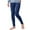 Dark Blue, variant on Children's Base Layer Pants Girls Boys Cotton Elastic Waist Pull on Leggings Thermal Underwear Bottoms 2-15 Y(Pink,14-15 Years)