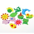 thumbnail image 4 of Faithtur 12Pcs/Set Wooden Cartoon Fridge Magnets Household Cute Animal Fridge Stickers, 4 of 6