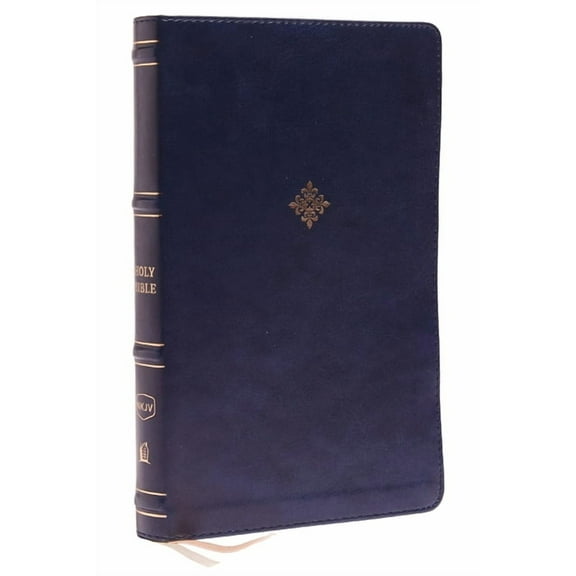 Nkjv, Thinline Bible, Leathersoft, Navy, Red Letter Edition, Comfort Print: Holy Bible, New King James Version, (Hardcover)