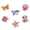 combination, variant on 2/6Pieces Resin Sea Creature Figurines Flatback Resin Sea Miniature for Scrapbooking Phone Case Craft Decoration